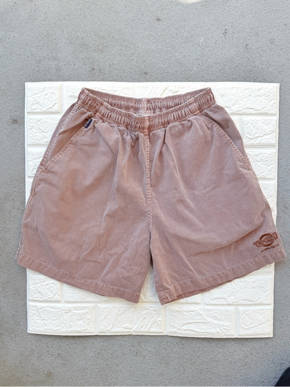 Crazy Shirts Crazyshorts Chocolate Dyed Twill Shorts 6” small